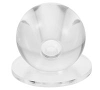 HEALSOPTHY Boule D'entraînement au Billard Légère en Acrylique Transparent pour Exercices de Coup et Précision, Accessoire pour Joueurs Professionnels et Débutants