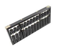 HEALSOPTHY Boulier Chinois à Perles en Bois Naturel 13 Rangées 7 Perles pour Éducation Mathématique Précoce et Fournitures Scolaires pour Étudiants
