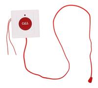 HEALSOPTHY Bouton D’Appel Mural D’Urgence Sos pour Personnes Âgées Cordon de Tirage Bouton D’Assistance Patient Dispositif D’Alerte Mural Facile à Installer Sécurité Seniors en Milieu