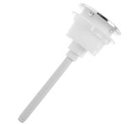 HEALSOPTHY Bouton Poussoir Couleur Aléatoire Wc Simple en Abs Argenté, Structure Simple et Solide, Compatible Siège de Toilette pour Salles de Bains et Lieux Publics
