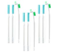 HEALSOPTHY Brosses de Nettoyage Manche Long pour Biberons et Bouteilles Lot de 9 en Abs et Tampon Abrasif pour Mamans et Usage Sanitaire Cuisine