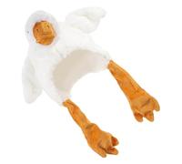 HEALSOPTHY Chapeau Peluche Géante Adorable avec Ouvertes Accessoire Photo et Spectacle Peluche Douce pour Garçon Fille Bébés Adolescents et Adultes Cadeau Fille