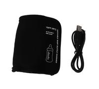 HEALSOPTHY Chauffe Biberon Voiture USB Portable pour Voyage Température Compatible Chauffe Rapide et Uniforme Fibre Crochet de Transport