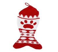 HEALSOPTHY Chaussette de Noël Tricotée Suspendue Décorative Cadeau pour Bonbons et Décoration Festive pour Sapin Maison et Fête