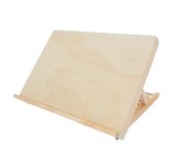 HEALSOPTHY Chevalet de Table Bois Support Réglable Niveaux pour Peinture Dessin et Présentation Artistique Petit Chevalet de Bureau Polyvalent pour Artistes et Professionnels