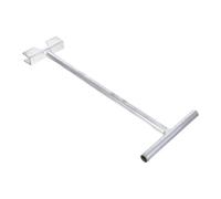 HEALSOPTHY Clé Réglable pour Vanne Principale D'arrêt D'eau, Acier Carbone, Poignée Longue Ergonomique Antidérapante, Conception Allongée Adaptée aux Espaces Restreints