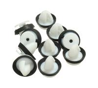 HEALSOPTHY Clips de Fixation Accessoires Automobiles pour Panneau de Porte de Voiture 10pcs en Plastique, Structure Robuste, Installation Facile pour Remplacement Rapide