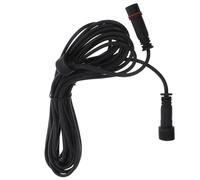 HEALSOPTHY Cordon D'extension Étanche 5m pour Lampe Solaire Exterieur, Câble Double Cœur en Cuivre et Pvc, pour Jardin et Projecteurs Solaires D'extérieur