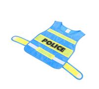 HEALSOPTHY Costume de Police pour Garçon Fille Gilet Cosplay Policier pour Garçons et Filles Déguisement pour Fêtes et Performances Scéniques