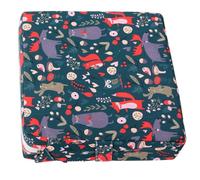 HEALSOPTHY Coussin Rehausseur Chaise Garçon Fille Réglable Étanche Confortable Léger avec Sangles Sécurisées pour Garçon Fille Écolier Vert Foncé