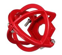 HEALSOPTHY Couvercle de Protection Anti Tête de Gicleur Incendie Rouge Cadre Visuel Avertisseur Facile à Installer pour sous-sols Hôpitaux et Bâtiments Commerciaux