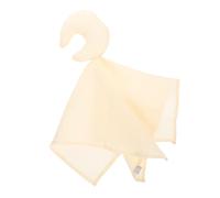 HEALSOPTHY Couverture de Sécurité Garçon Fille Étoile et Lune Doux Serviette Apaisement Infantile Tactile pour Né Confort et Stimulation Sensorielle