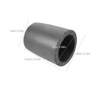 HEALSOPTHY Crucible Graphite Résistant à Haute Température pour Fusion Métaux Petit Creuset pour Argent Fonte Or Cuivre et Stable Thermique Usage Laboratoire et Fonderie