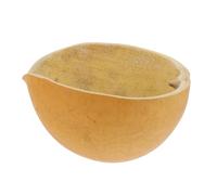 HEALSOPTHY Cuillère à Eau Outil Pratique en Calebasse Naturelle Jaune, Grosse Capacité, Design Simple et Cuisine Arrosage du Jardin