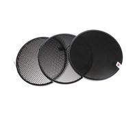 HEALSOPTHY Diffuseur Flash avec Grille Nid Abeille Kit pour Réflecteur Directionnel Pratique pour Photographie Professionnelle