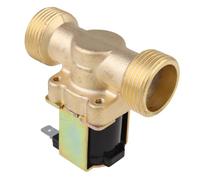 HEALSOPTHY Electrovanne Cuivre Valve Dentrée Deau Électromagnétique Normalement Fermée Robuste pour Contrôle Automatique de