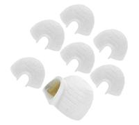 HEALSOPTHY Figurines Igloo Simulées pour Garçon Fille Miniatures Décoratives Stables pour Bureau et Jardin avec Grandes et Petites Maisons de Glace Modèles Éducatifs Polar pour Décoration