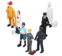 HEALSOPTHY Figurines Miniatures Réalistes pour Maquettes Décorations Architecturales Modèles de Personnages Miniatures pour Diorama et Affichage de Projet