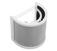 HEALSOPTHY Filtre Anti-pop U-forme pour Microphone avec Mousse Blanche et Métal Du Bruit pour Streaming Podcast Enregistrement Protection Acoustique Compatible Microphones Variés