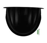 HEALSOPTHY Housse de Protection Caméra Extérieure Plastique Étanche et Résistante Aux Intempéries Couvre Objectif Soleil et Poussière Facile à Installer pour Maison Jardin et Compatible