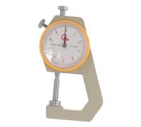 HEALSOPTHY Jauge Épaisseur de Cuir Outil Professionnel de Mesure Précise pour DIY Cuir Portable et Compact pour Évaluer Épaisseur des Matériaux
