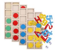 HEALSOPTHY Jeu Éducatif Mathématiques Bois Compteurs Mathématiques Ludiques pour Garçon Fille Pédagogique pour Apprentissage du Calcul et Soustraction Éducatif Sûr pour Garçons et Filles