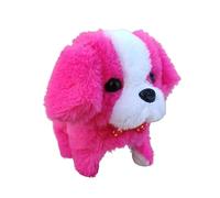 HEALSOPTHY Jouet Électronique Chien Peluche Interactif pour Garçon Fille Animal Peluche Musical Et Engagé Couleur Aléatoire