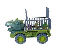 HEALSOPTHY Jouet Voitures Dinosaures Rétractables pour Garçon Et Filles Grand Format, Plastique Sûr, Kit 3 Petits Dinosaures, Œuf Et Arbre, Jouet Éducatif Ludique pour Jeu Interactif en Intérieur