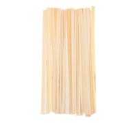 HEALSOPTHY Kit de 50 Bâtons Plats en Bambou Naturel 1 Cm X 30 Cm pour Vannerie et Fabrication Éventails, Fournitures Artisanales DIY pour Projets Créatifs et Loisirs Manuels