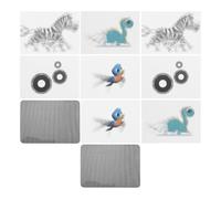 HEALSOPTHY Kit D'expériences Scientifiques Optiques Garçon Et Filles 2 Sets Feuille Lenticulaire Animation Rayures pour Éveil Ludique Initiation Apprentissage Scolaire