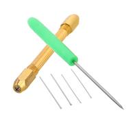 HEALSOPTHY Kit D'outils pour L'enracinement de Cheveux de Poupée Aiguilles à Manche Artisanal, Micro-Crochet pour Réparation et Fabrication de Perruques, Kit Complet pour Artisanat