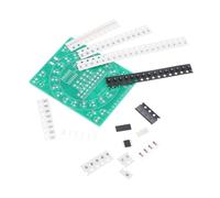 HEALSOPTHY Kit Électronique Soudure Pratique pour Débutants Panneau Entraînement Composants Électroniques DIY Circuit LED Défilant pour Apprentissage et Projets Hobbyistes