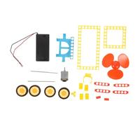 HEALSOPTHY Kit Scientifique Éducatif Voiture à Éolienne pour Garçon Fille Dassemblage DIY Stem Développement Coordination Main et Créativité Couleur Aléatoire Couleur Aléatoire