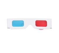 HEALSOPTHY Lot de 10 Lunettes 3D en Papier Légères et Réutilisables pour Cinéma, Accessoires pour Vidéos et Images 3D Théâtre