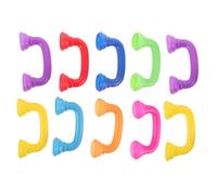 HEALSOPTHY Lot de 10 Téléphones Jouets en Plastique Retour Auditif pour Garçon et Filles, Outil D'entraînement la Prononciation, Éducatif pour Éveil Préscolaire la Maison, en Classe