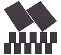 HEALSOPTHY Lot De 12 Aimants Souples Et Découpables En Caoutchouc Noir