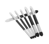 HEALSOPTHY Lot De 12 Pinceaux Éponges Lavables Et Essuyables Pour Estomper Les Ombres Et Les Reflets Pointe Souple Réutilisables Pour Estomper Les Pinceaux Outils De Peinture Pour
