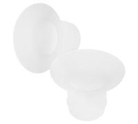HEALSOPTHY Lot de 2 Inserts de Bride en Silicone Lavable pour Tire-Lait Manuel Adaptateurs 28 MM à 24 MM Manchons de Téterelle Petits et Souples Collecteur de Lait Portable pour Mamans