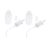 HEALSOPTHY Lot De 2 Outils De Rinçage Nasal 20 Ml Pour Bébé, Spray Nasal En Plastique Pet Transparent, Nettoyage Doux Du Nez, Accessoire Portatif Pour Hygiène Nasale Infantile
