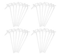 HEALSOPTHY Lot de 30 Tubes Pulvérisateurs en Polyuréthane pour Mousse Expansive, Embouts de Rechange pour Buse D'aérosol, Compatibles Usage Industriel, Construction et Bricolage