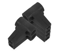 HEALSOPTHY Lot de 6 Connecteurs de Tige Fixe en Plastique Solide pour Cerf-Volant Acrobatique, Accessoires de Cadre Résistants à l'usure, Pièces de Remplacement pour Assemblage et Réparation