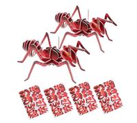 HEALSOPTHY Lot De 6 Jouets Amusants À Assembler Puzzle Construction Insecte Science Et Insectes pour La Saint-Valentin Occasions Apprentissage Modèles Bricolage