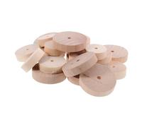 HEALSOPTHY Lot de Roues pour Maquettes DIY Roues Lisses à Peindre pour Ateliers Créatifs et Projets Éducatifs Garçon Fille