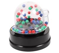 HEALSOPTHY Machine À Tirage Automatique Boule De Loto ÉLectrique Portable en Plastique Abs pour Jeux De Loterie FêTes Karaoké Et ActivitéS RéCréAtives