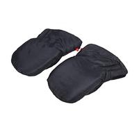 HEALSOPTHY Manchons Chauds Antigel pour Poussette, Grosse Taille, Coupe-Vent Et Imperméable, Matière Isolante, Protection Hiver Extérieure, Parents Et Nourrices, Paire Noire