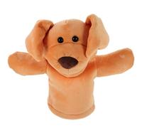 HEALSOPTHY Marionnette à Main Chien en Peluche Souple, D’éveil Interactif pour Garçon et Filles, Accessoire de Spectacle Éducatif, pour Raconter des Histoires et Jeux Parent-garçon et Filles
