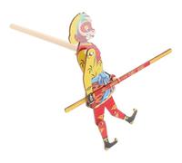 HEALSOPTHY Marionnette Ombre Traditionnelle Chinoise Style Roi Singe Vintage Bois pour Théâtre Ombres Familial Accessoire de Marionnettes Ombres Classiques