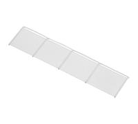 HEALSOPTHY Miniature Fence for Model Village Accessories Plastic Garden Mini Railing for DIY Architectural Models Compact and Realistic Micro Landscape Guardrail
