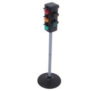 HEALSOPTHY Modèle De Feu De Circulation Réduit Jouet De Feu De Signalisation pour Garçon Fille De Jeu Éducatif Sécurité Routière avec Voyant Lumineux Commutable