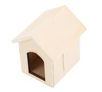 HEALSOPTHY Modèle de Petite Maison et Nichoir pour Chiens Décoration Écologique et Lisse Accessoire pour Jeu de Rôle et Photographie